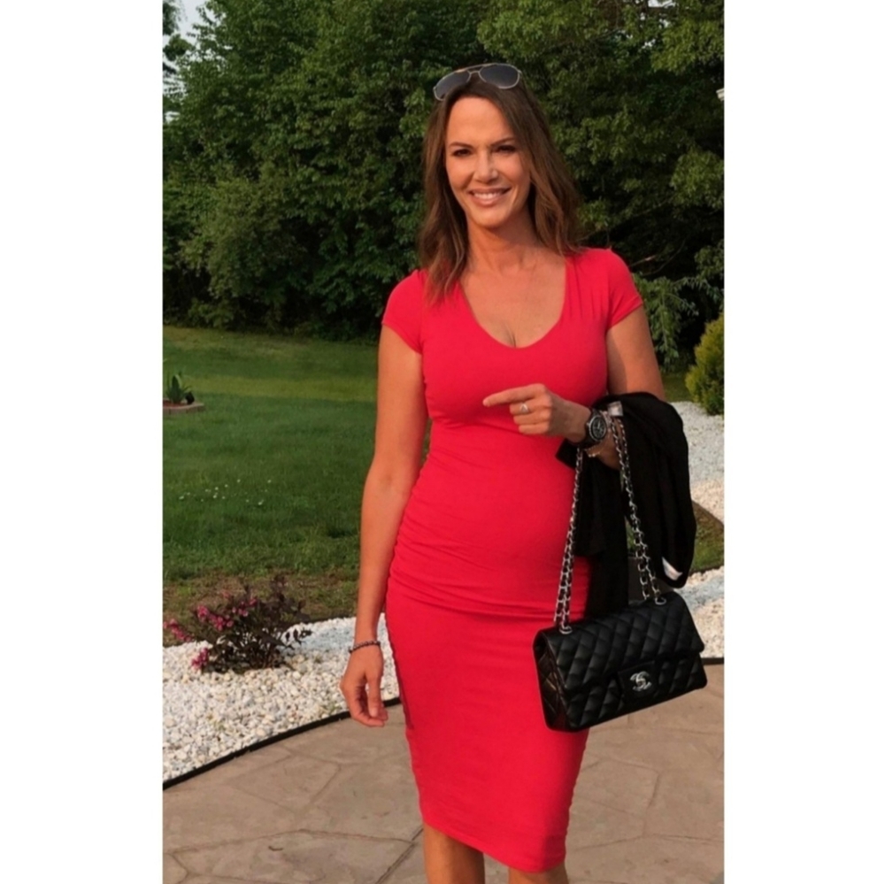 Red dress